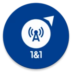 1&1 5g signal kompass android application logo